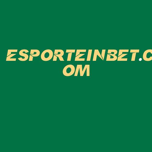 Logo da ESPORTEINBET